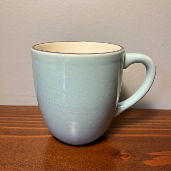 Crate & Barrel Audrey Coffee Mugs – Set of 4 (Robin’s Egg Blue) - Picture 12 of 14